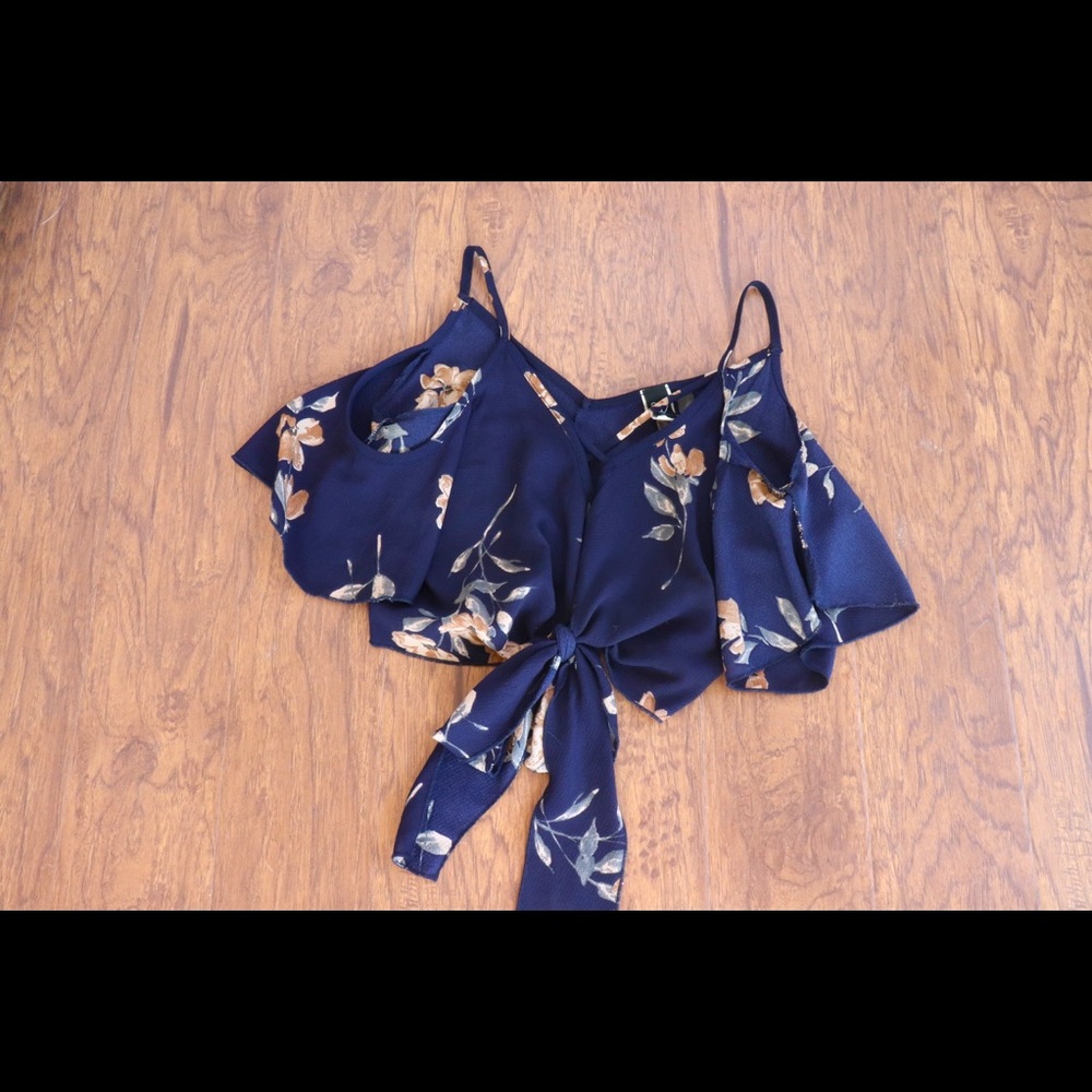 Floral Crop Top
